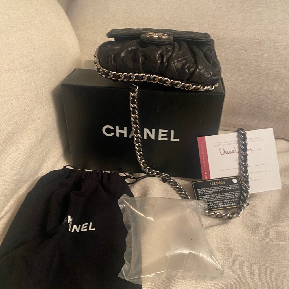 Chanel Black Quilted Mini Bag - Picture 12 of 14